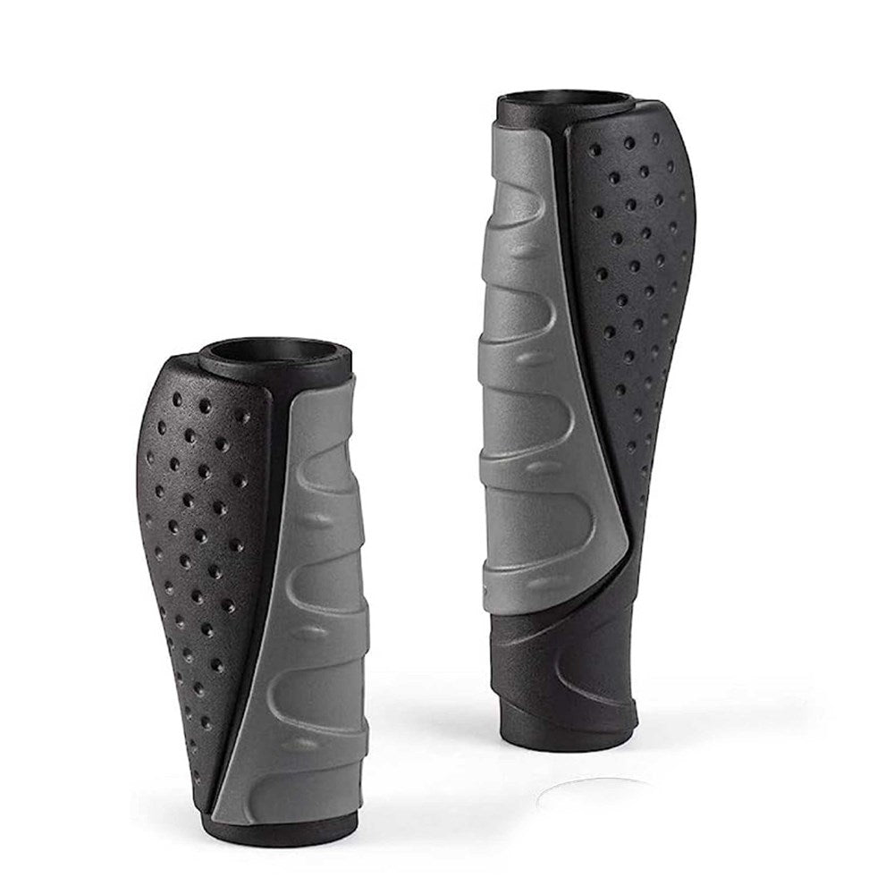 QBP Ergonomic Comfort Bike Grips Dual Tone 135mm/92mm
