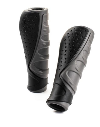 QBP Ergonomic Comfort Bike Grips Dual Tone 130mm