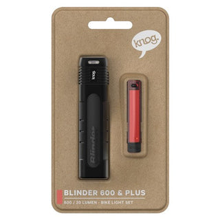 Knog Blinder 600 & Plus 20 Rear Bike Light Set