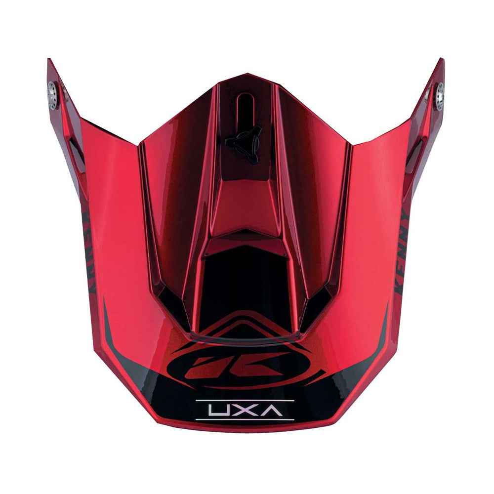 Kenny Racing Decade Helmet Replacement Visor - Smash Red