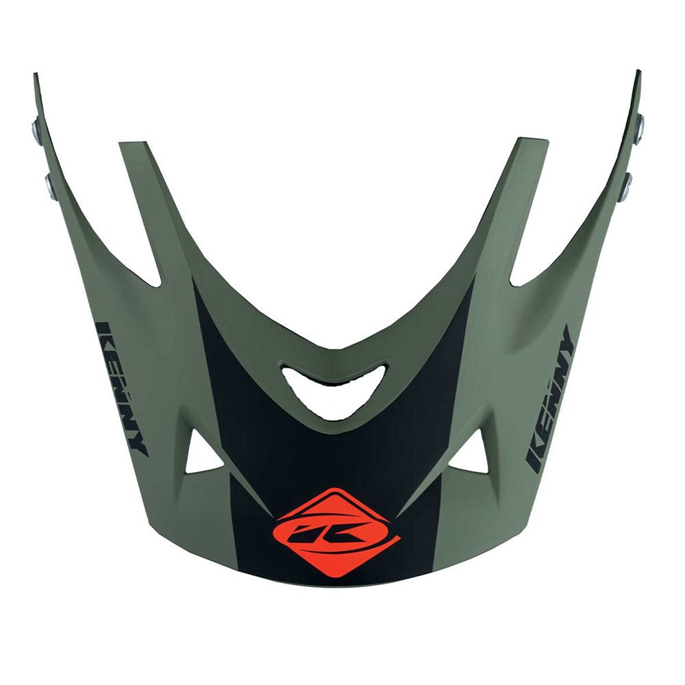 Kenny Racing Downhill Helmet Replacement Visor - Dark Green