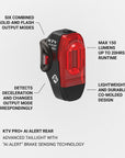 Lezyne KTV Pro+ AI Alert Rear