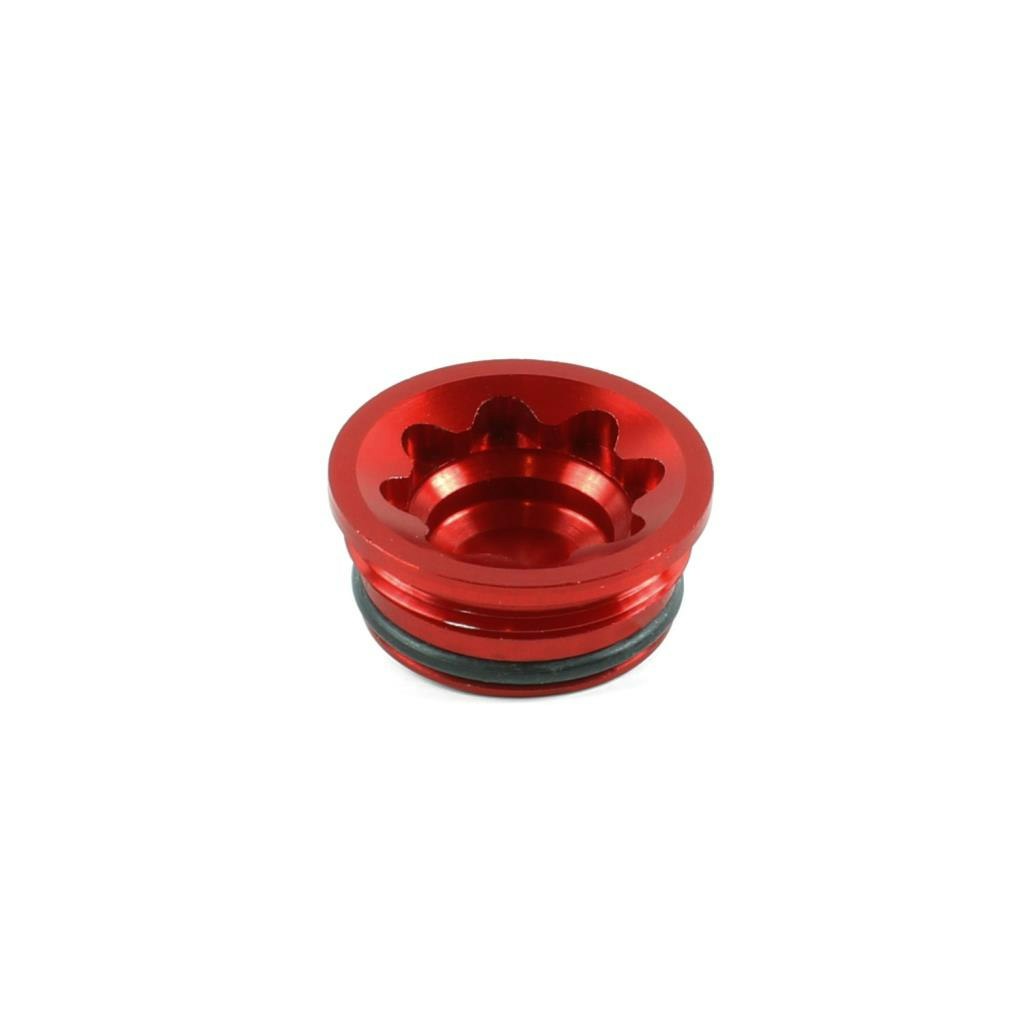 Hope V4 Large Bore Cap - Red