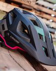 Limar Delta MTB Helmet - Matt Black/Pink