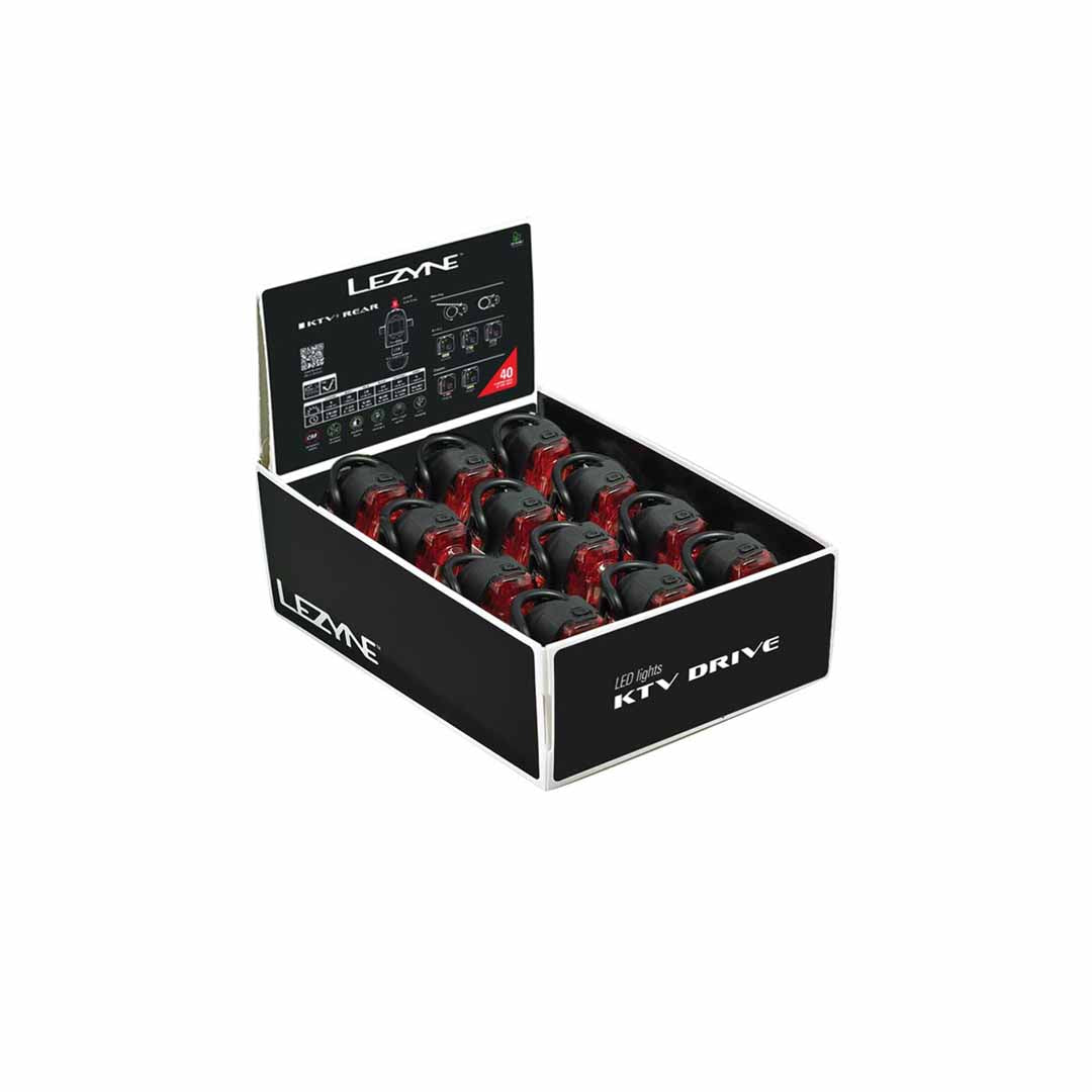 Lezyne KTV Drive+ Rear Box Set