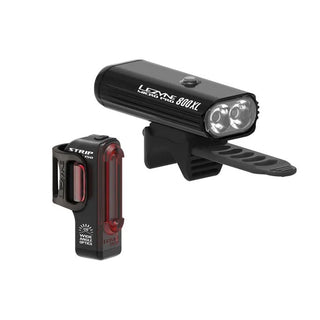Lezyne Micro Pro 800XL & Strip 150 Led Combo