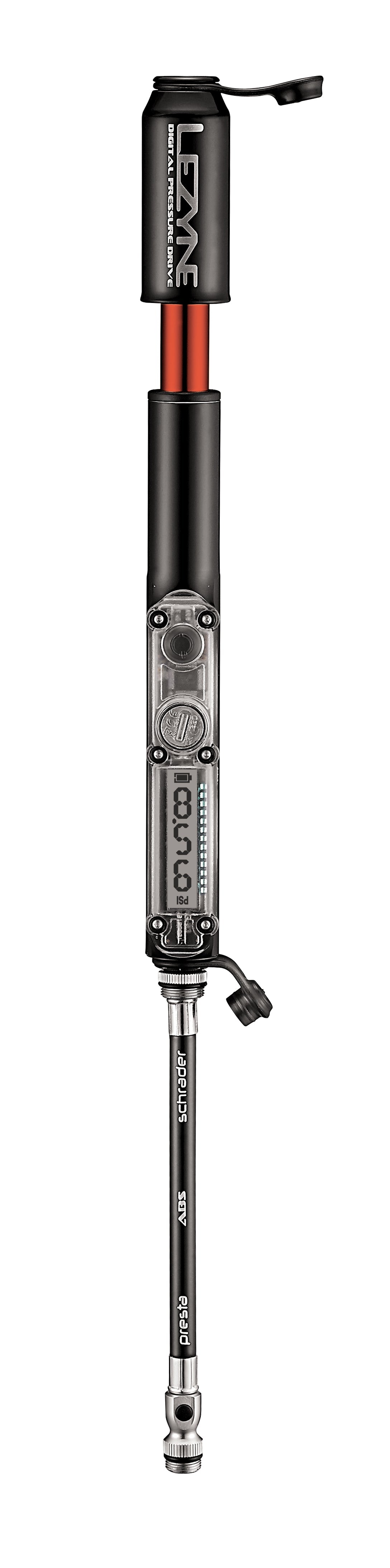 Lezyne Digi Pressure DRV Black/Gloss