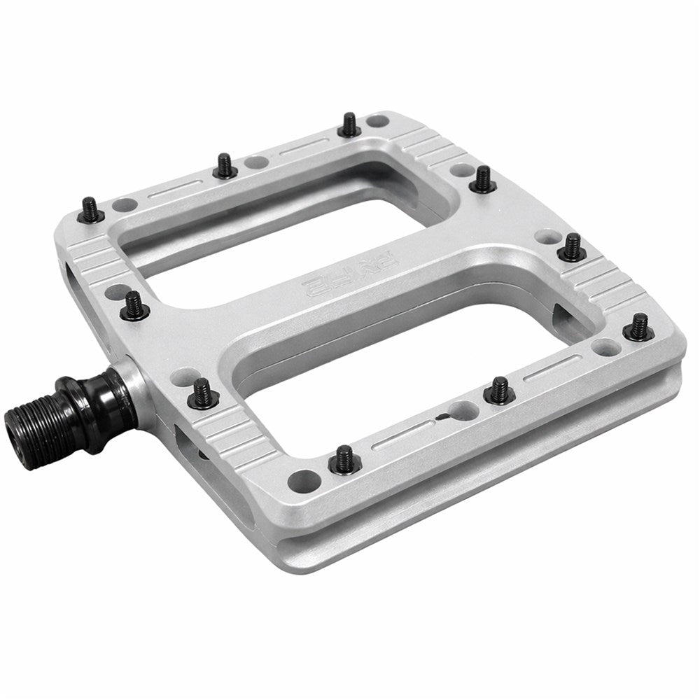 RYFE Launcher MTB Flat Pedals Nylon Fibre Composite With Sealed Bearings - Grey