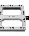 RYFE Launcher MTB Flat Pedals Nylon Fibre Composite With Sealed Bearings - Grey