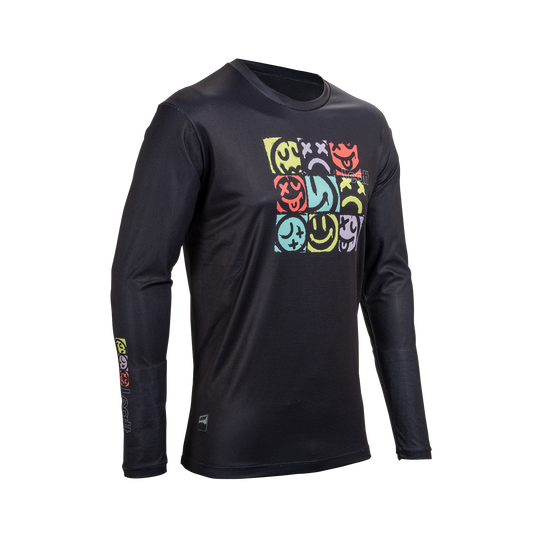 Leatt Jersey Mountain Bike Gravity 3.0 - Black