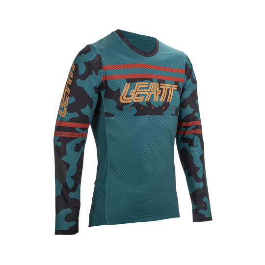 Leatt MTB Gravity 4.0 Jersey - Teal