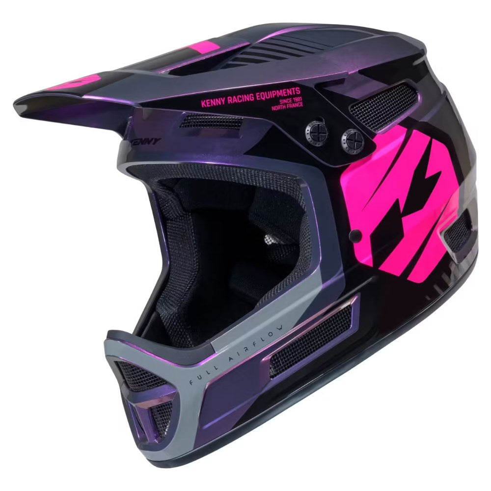 Kenny Elite Full Face Racing Helmet Glitter And Varnish - Magic Purple