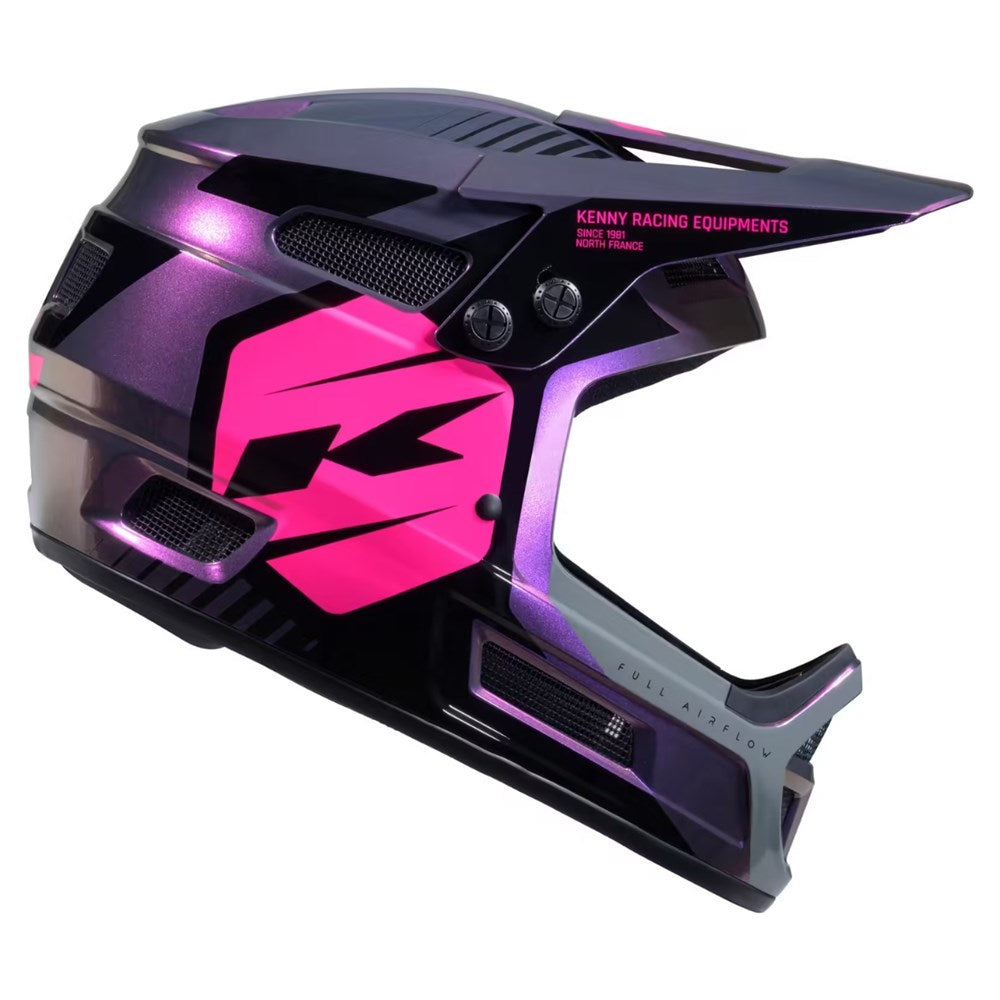 Kenny Elite Full Face Racing Helmet Glitter And Varnish - Magic Purple