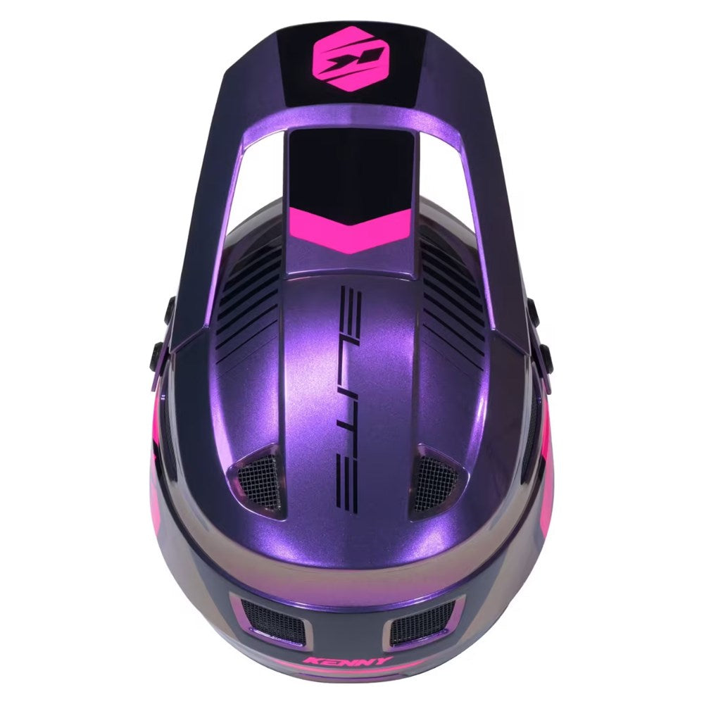 Kenny Elite Full Face Racing Helmet Glitter And Varnish - Magic Purple