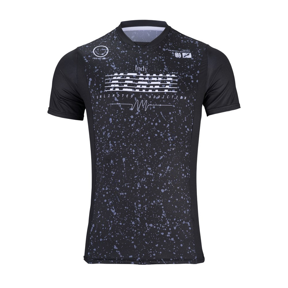 Kenny Racing Indy Short Sleeves Jersey - Black