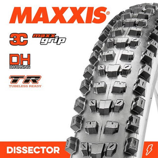 MAXXIS DISSECTOR 29 X 2.40 WT 3C GRIP DH TR FOLD 60X2TPI