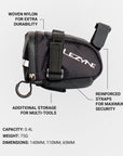 Lezyne M-Caddy - Black/Black