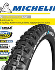 Michelin E-Wild Front 27.5"x2.8" Foldable Tyre