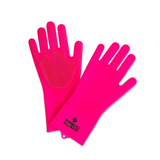 Deep Scrubber Gloves Pnk M