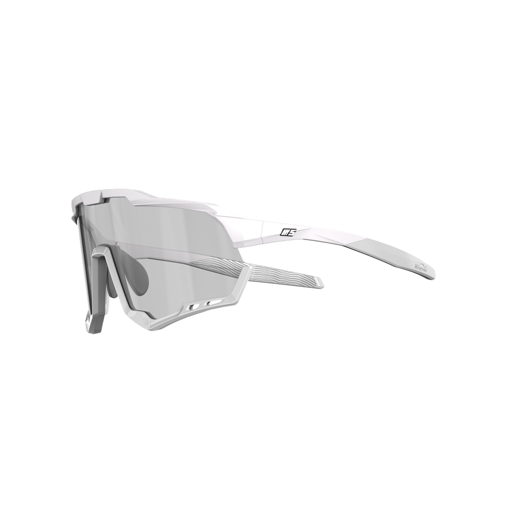 Magicshine Morpher Cycling Glasses Photochromic Lens - White Grey