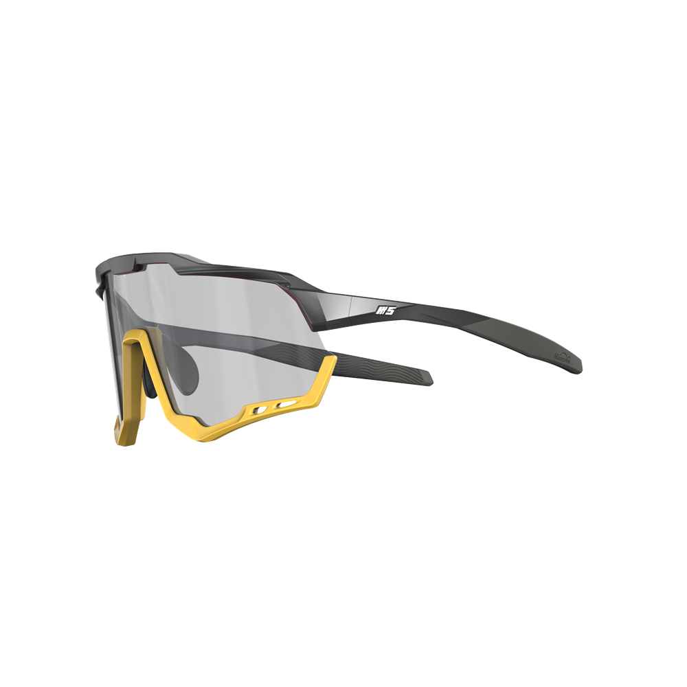 Magicshine Morpher Cycling Glasses Photochromic Lens - Black Blue Yellow