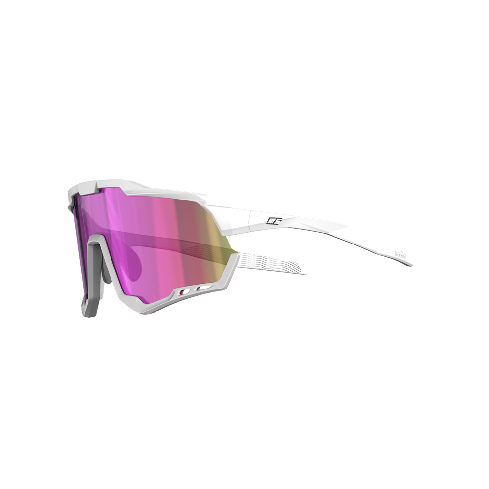Magicshine Morpher Cycling Glasses ZEISS Lens - White Grey