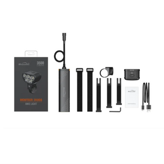 Magicshine Monteer 3500S Nebula High Power Front Light - Garmin Mount
