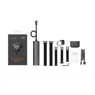 Magicshine Monteer 5000S Storm High Power Front Light - Garmin Mount