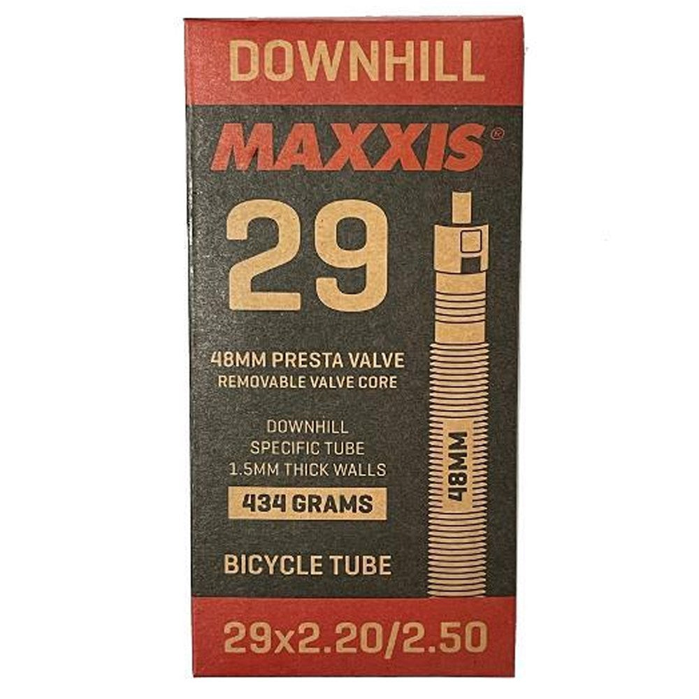 Maxxis Downhill Tube 1.5mm 29 x 2.5/3.0 PV48 Removable Presta Valve Core