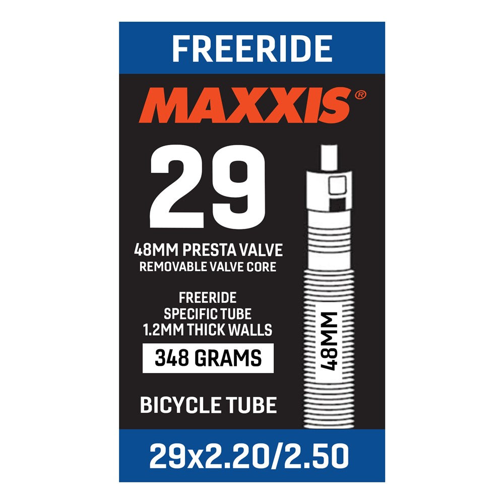 Maxxis Freeride Tube 29 x 2.2/2.50 PV48 Removable Presta Valve Core
