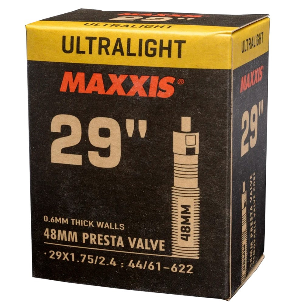 Maxxis Ultralight Tube 29 x 1.75/2.40 PV48 Removable Presta Valve Core
