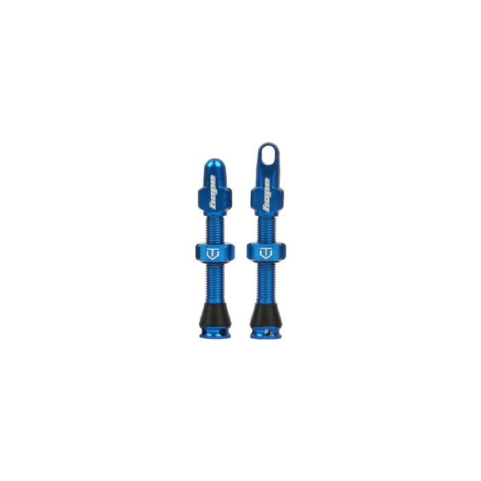 Hope Tubeless Valve Pair - 60MM Blue