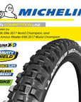 Michelin Wild Enduro Front Gum-X3D 27.5"x2.8" Foldable Tyre