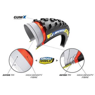 Michelin Wild XC 29"x2.25" Racing Foldable Tyre