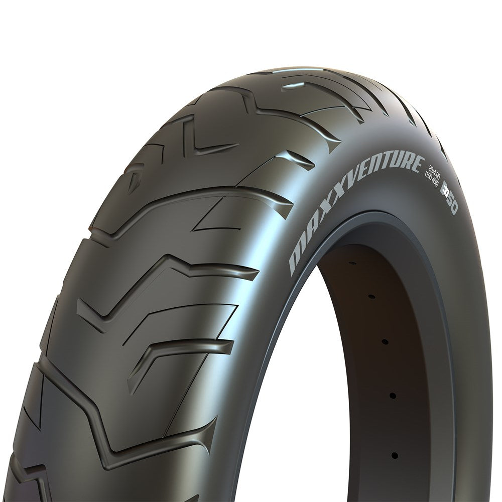 Maxxis MaxxVenture 20 x 4.0 E50 Wire Bead 27x2 TPI E Bike Tyre - Black