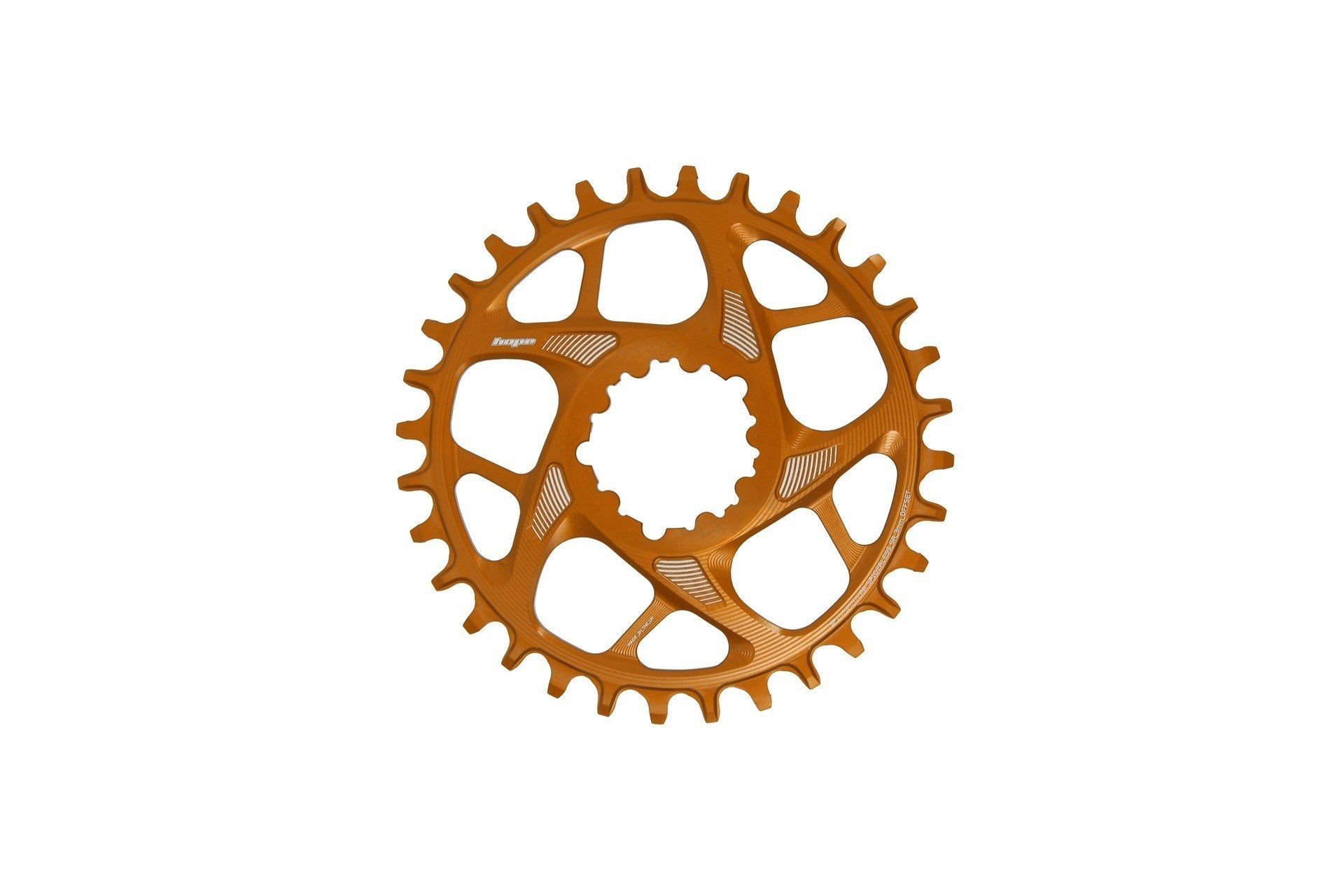 Hope R22 Spiderless Chainring SR3 - 30 Teeth Orange