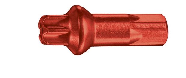 DT Swiss Nipples Pro Lock Squorx 2x15mm Aluminum Q100 - Red