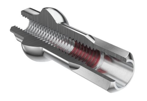 DT Swiss Nipples Pro Lock Squorx 2x15mm Brass Q500 - Silver