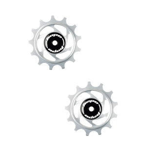 Hope Jockey Wheels Pair - 13 Teeth Silver