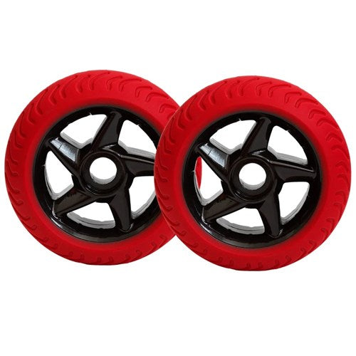 OGIO Rig 9800 Pro Replacement Wheel Set - Black/Red