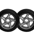 OGIO Rig 9800 Pro Replacement Wheel Set - Silver/Black