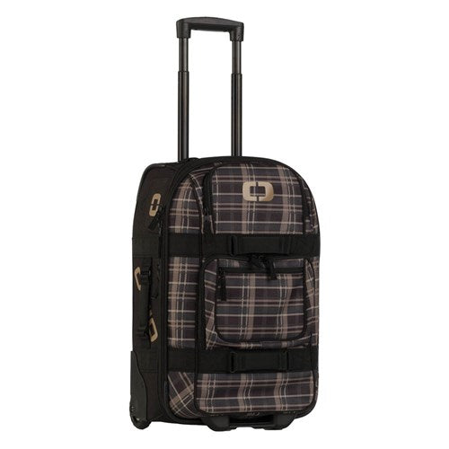 OGIO ONU 22 Carry-On Travel Bag - Plaidley Tan/Blk