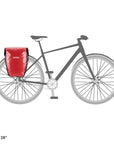 Ortlieb F5001 Back-Roller City Pair Pannier Bag - Red/Black