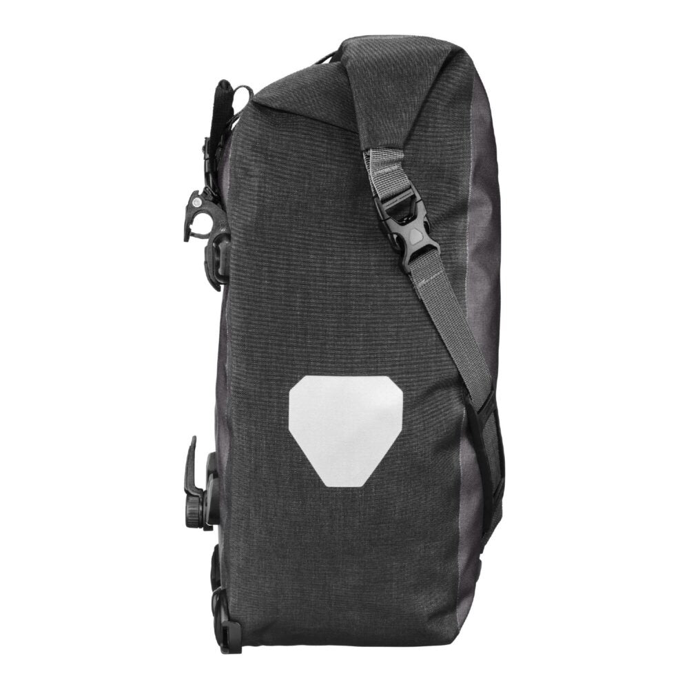 Ortlieb F5204 Back-Roller Plus QL2.1 Pair Pannier Bag - Granite/Black