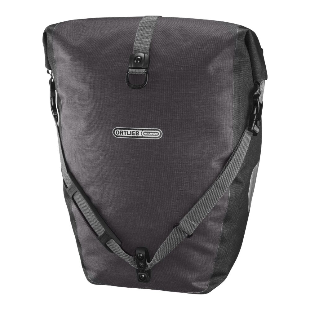 Ortlieb F5204 Back-Roller Plus QL2.1 Pair Pannier Bag - Granite/Black