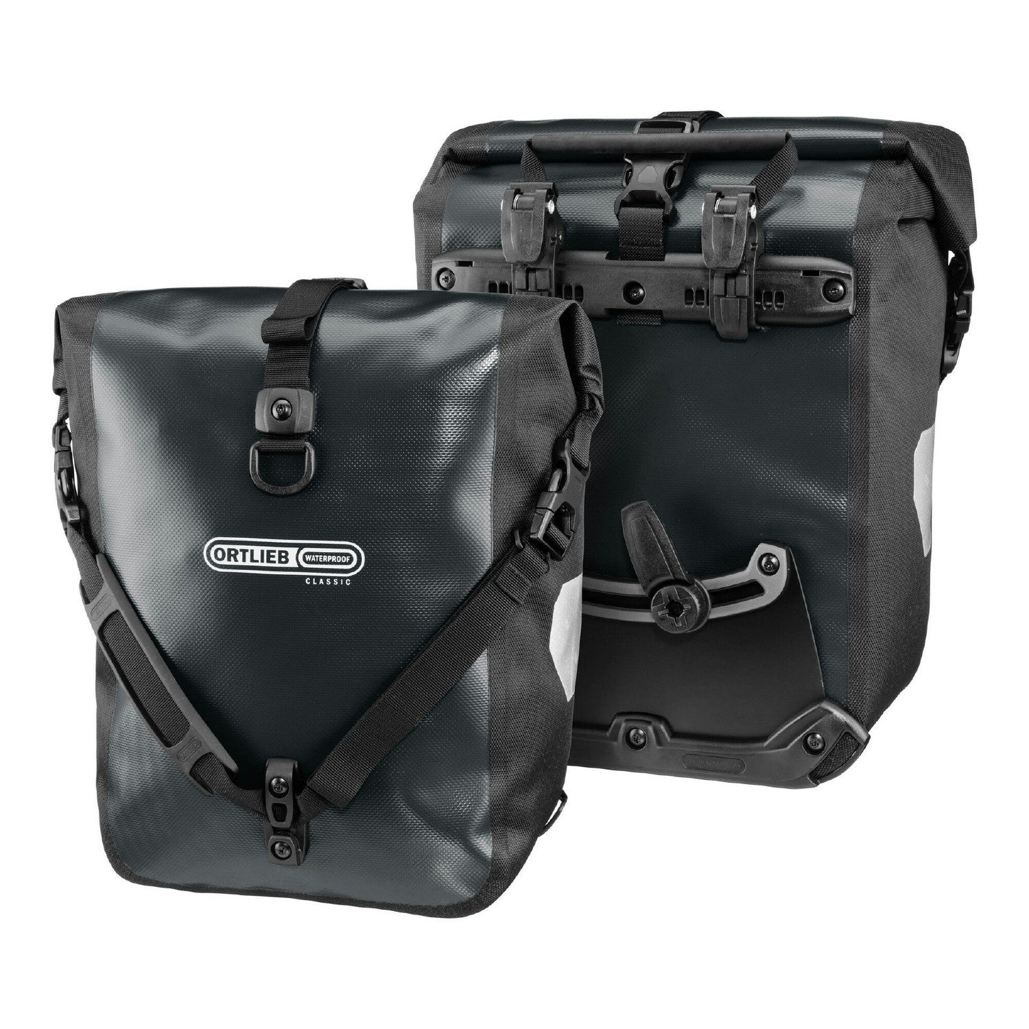 Ortlieb F6305 Sport-Roller Classic QL2.1 Bag Pair - Asphalt/Black
