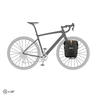 Ortlieb F9982 Gravel-Pack QL2.1 Pair - Black Matt