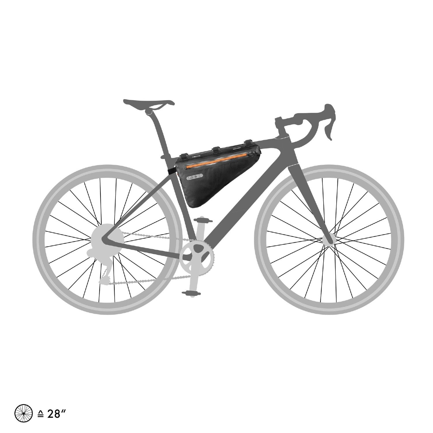 Ortlieb F9973 Frame-Pack - Black Matt