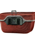 Ortlieb F3635 Ultimate Six Plus Handlebar Bag - Salsa/Dark Chili