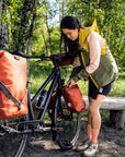 Ortlieb F5205 Back-Roller Plus QL2.1 Pair Pannier Bag - Salsa/Dark Chili